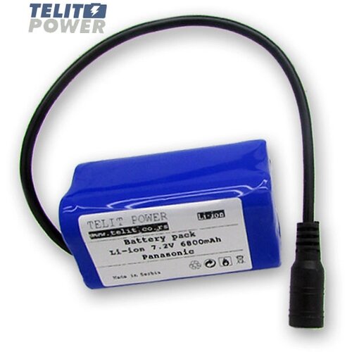 Telit Power Za&amp;scaron;tićena Li-Ion baterija za svetlo električnog bicikla 7.4V 6800mAh sa NCR18650 Slike