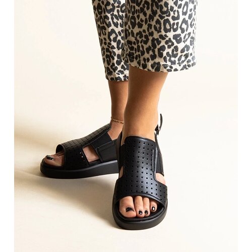 D/CEO Black sandals on a block heel Millo Cijene