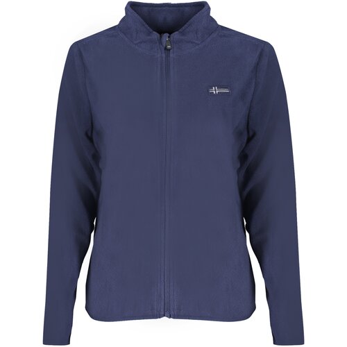 Norway 1963 WOMEN&amp;amp;#39;S BLUE ZIP-UP SWEATSHIRT Slike