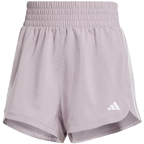 Adidas Sportske hlače 'Pacer' ljubičasta / bijela