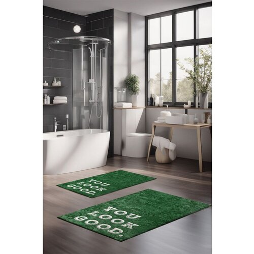  CT-5415 multicolor bathmat set (2 pieces) Cene