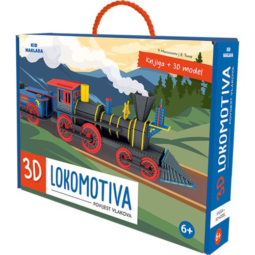 KID NAKLADA Knjiga 3d Lokomotiva, Povijest vlakova Cijene