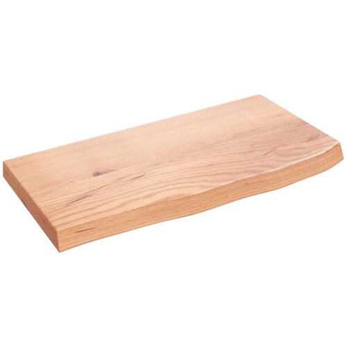 vidaXL Zidna polica svjetlosmeđa 60x30x4 cm od obrađene hrastovine Cijene