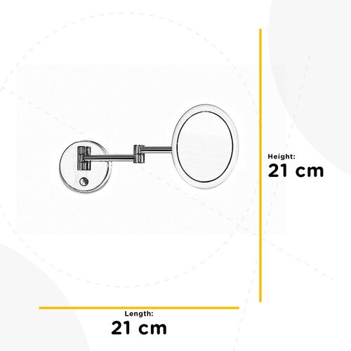 Lesnina XXXL STENSKA SVETILKA ZA KOPALNICO 6155 RIM 21/21/21 cm 4000 K Slike