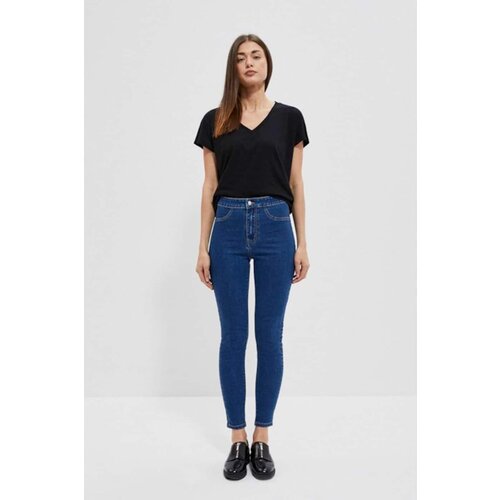 Moodo High waist skinny jeans Cene