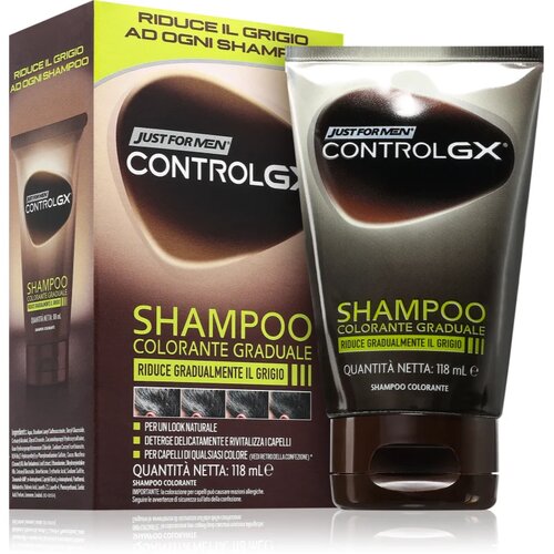 Just_for_men Control GX Shampoo šampon i regenerator za sijedu kosu za muškarce 118 ml Cijene