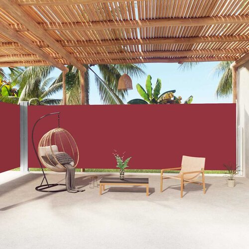  Uvlačiva bočna tenda crvena 200 x 1000 cm Cijene