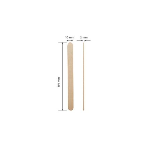 Lopatica za vosak Špatula Drvena Staleks Pro 11,4 x 1 cm – 100 kom Cijene