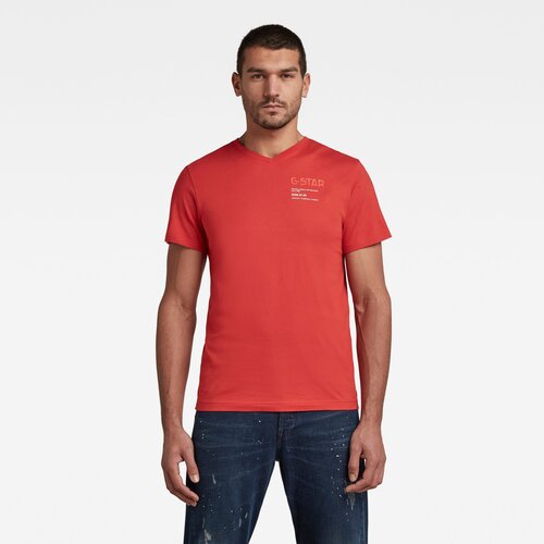 G-star T-shirt - G-star chest graphic in red Slike