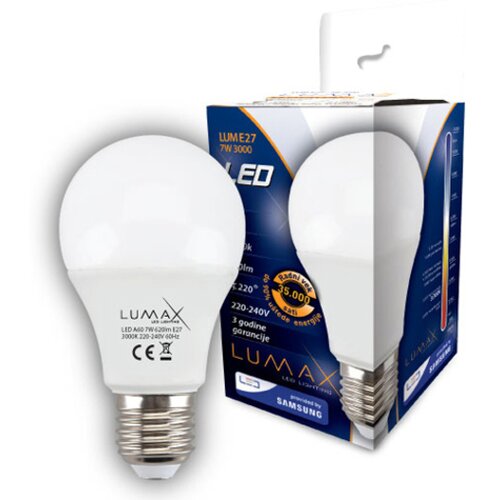 Lumax Led sijalica LUME27-7W 3000K Slike