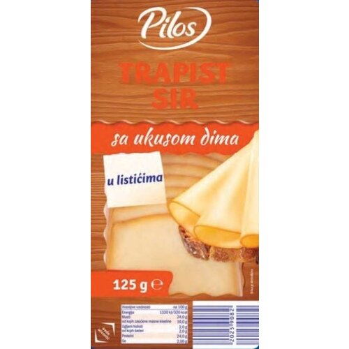 Pilos Trapist dimljeni listići 125g Cene