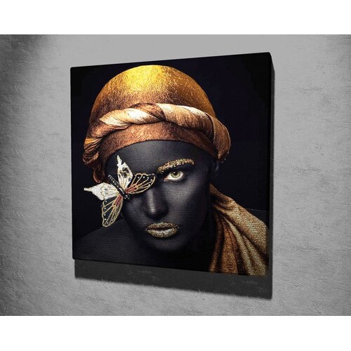 Wallity Dekorativna slika na platnu, 45x45cm, Šareno Cene