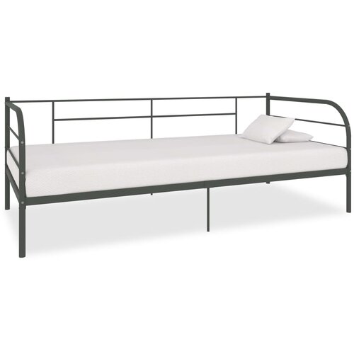  Okvir za dnevni ležaj sivi metalni 90 x 200 cm Cijene