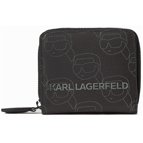 Karl Lagerfeld IKON MONO CC MD BFLD WLLT Crna Slike