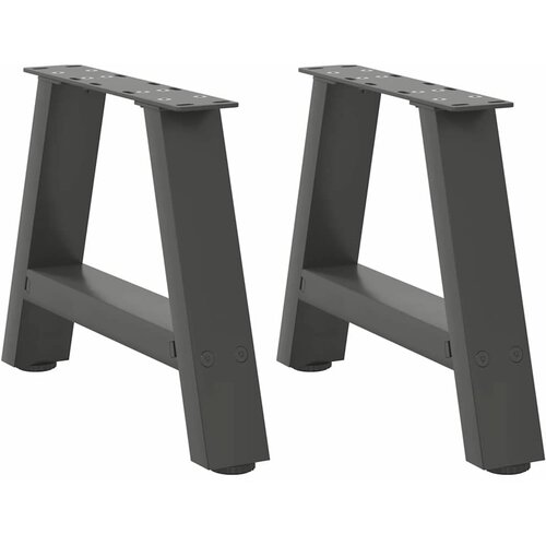  Noge za klub stolić A-oblika 2 kom antracit 40 x (30-31) cm čelik Cene