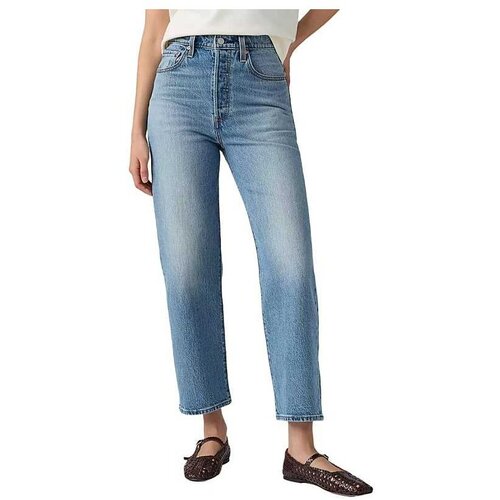 Levi&amp;#039;s Levis - ribcage straight ankle ženske farmerke Slike
