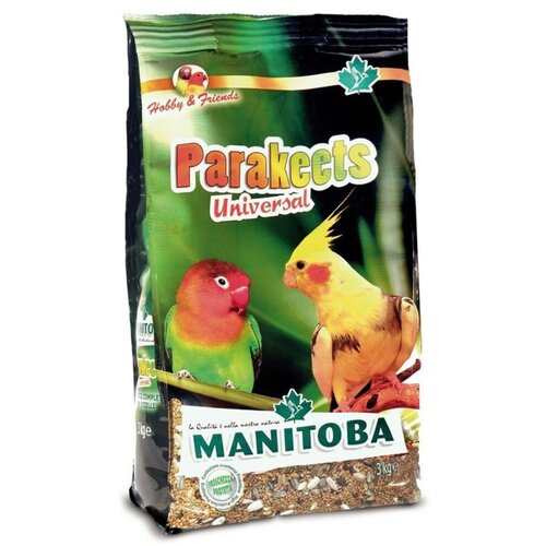 Manitoba parakeets Universal Hrana za Nimfe, srednje i manje ptice 1kg Slike