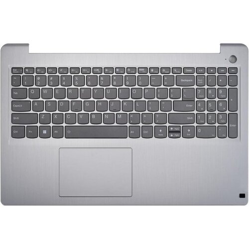  palmrest (c cover) sa tastaturom za laptop lenovo ideapad 3-15ITL6 3-15ADA6 3-15ALC6 silver Cene