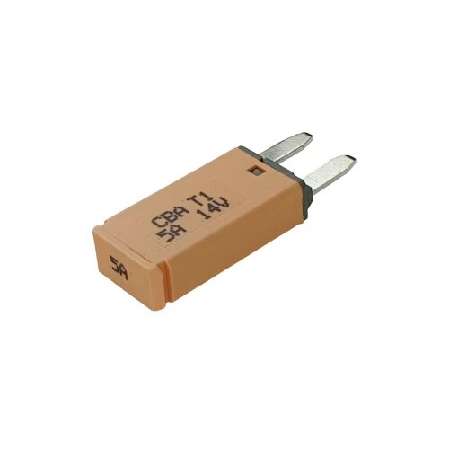 Hansor CBA1-0514 standardni plosnati osigurač za automatski osigurač 5 A smeđa boja 1 St. Slike