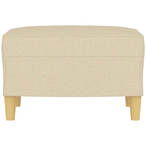  Tabure krem 60 x 50 x 41 cm od tkanine Slike