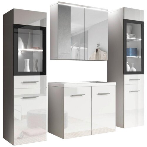 P & B kopalnica madrit, bela, visoki sijaj, led, 5-Delno Cene