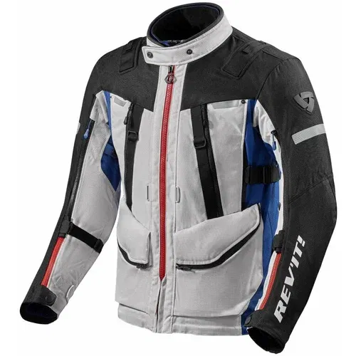 Rev'it! Jacket Sand 4 H2O Silver/Blue M Tekstilna jakna