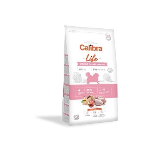 CALIBRA Dog Life hrana za pse - Junior Small breed Piletina 6kg Cene