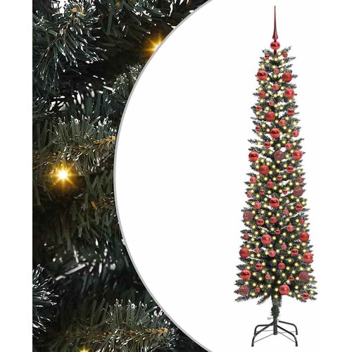 vidaXL Umestno božično drevo med 300 LED Zelena 50.5 x 50.5 x 180 cm, (5000067767) Cene
