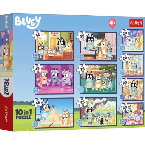 Trefl Bluey 10v1 sestavljanka - Cene
