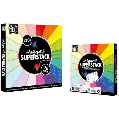  Blok origami papira 15x15 cm- 180 listova Slike