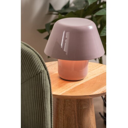Leitmotiv Rožnata namizna svetilka (vi&amp;scaron;ina 19 cm) Afan &amp;ndash; Slike