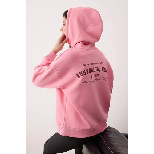 TRENDYOLMILLA ženski duks Twoaw26Sw00184, Roze- svetlo roze Cene