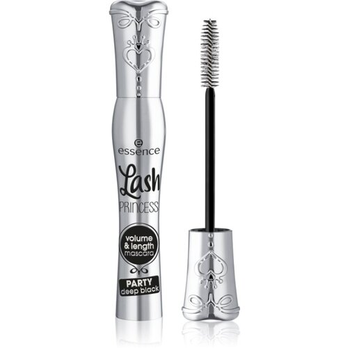 Essence Lash PRINCESS PARTY maskara za povećanje volumena za produljenje i odvajanje trepavica nijansa deep black 10 ml Slike