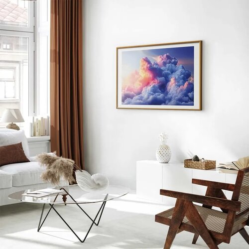  Plakat Clouds Like Painted: Artistic Dawn Brushes Painting the Sky 30x21 Zlatni okvir s margom Cijene