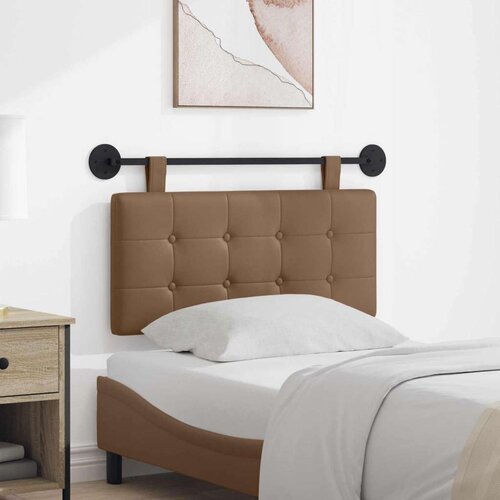  Držeće uzglavlje Boja cappuccina 100 x 55 x 5 cm Lažna koža - Boja cappuccina 90 cm bez LED Cene