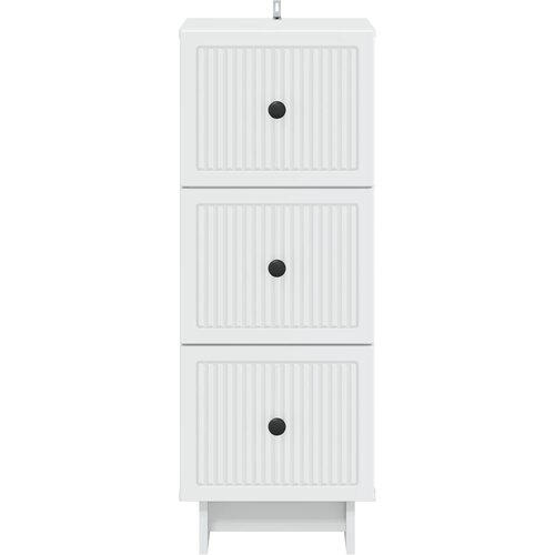  Ormar s ladicama Bijela 33 x 34,5 x 90 cm Konstruirano drvo Slike