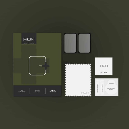  HIBRIDNO STEKLO HOFI HYBRID PRO+ 2-PACK ZA XIAOMI SMART BAND 7 PRO ČRNO Slike
