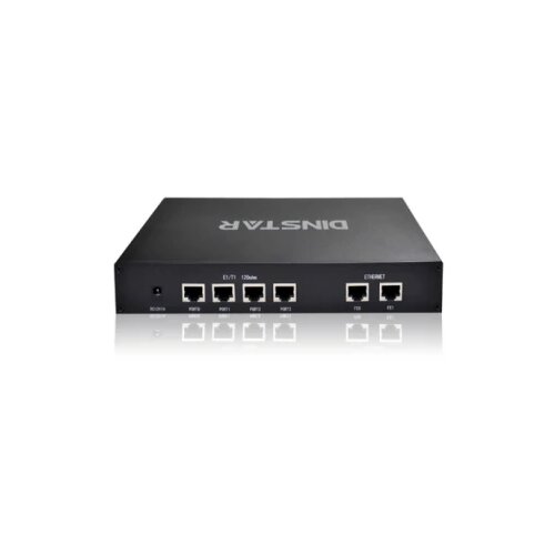  dinstar MTG200-4E1 voip sip gateway sa 4 x E1 / G.703 / pri / SS7, echo cancellation, T.38 faks podr&amp;scaron;ka, qos, cng, vad, djb, 2 x RJ-45 (lan i wan) Slike