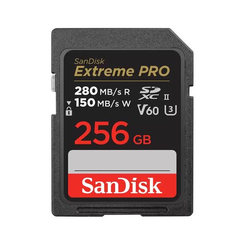 San Disk 256 GB SDXC ExtremePro R 280MB/s V60 UHS-II, klasa 10 Cijene