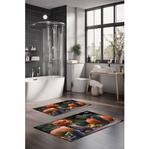  CT-5151 multicolor bathmat set (2 pieces) Cene