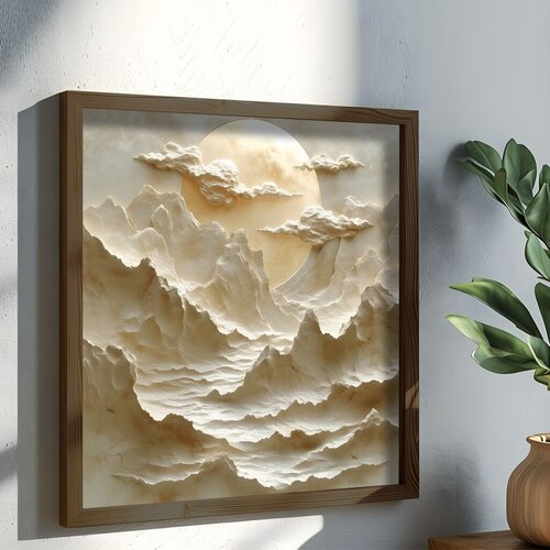 Wallity uramljena slika AI065, 50x50x3,5 cm Cene