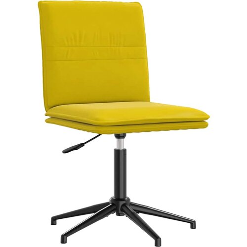 vidaXL Jedilni stol rumen žamet Cene