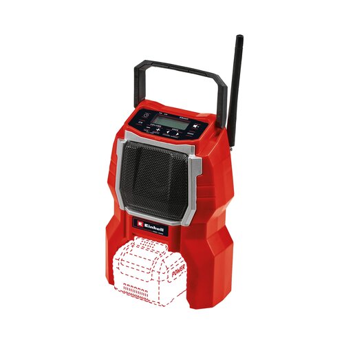 Einhell Akumulatorski radio TC-RA 18 Li BT-SOLO (163 x 100 x 232 mm, brez baterije, brez polnilca) Slike