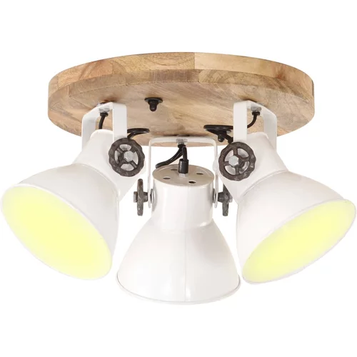 vidaXL Industrijska stropna svjetiljka 25 W bijela 42 x 27 cm E27
