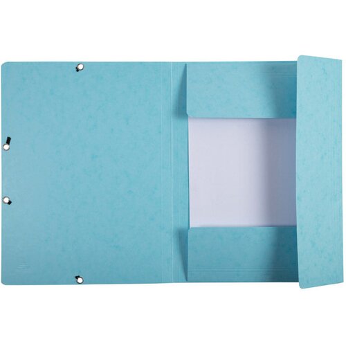  FASCIKL KLAPA S GUMICOM KARTON A4 AQUAREL EXACOMPTA 55528E PASTELNO PLAVA Slike