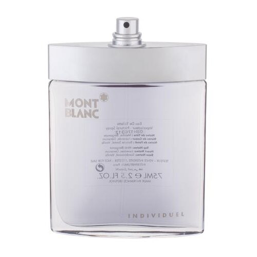 Mont Blanc Individuel 75 ml toaletna voda tester za mu&amp;scaron;karce Slike