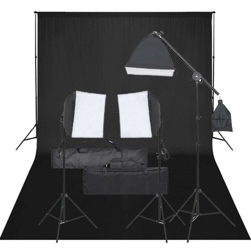  Oprema za fotografski studio sa setom svjetala i pozadinom Slike