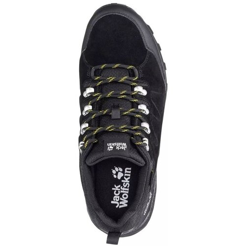 Jack Wolfskin Mo&amp;scaron;ke outdoor cipele Refugio Texapore Low M Phantom/Burly Yellow 40,5 Slike