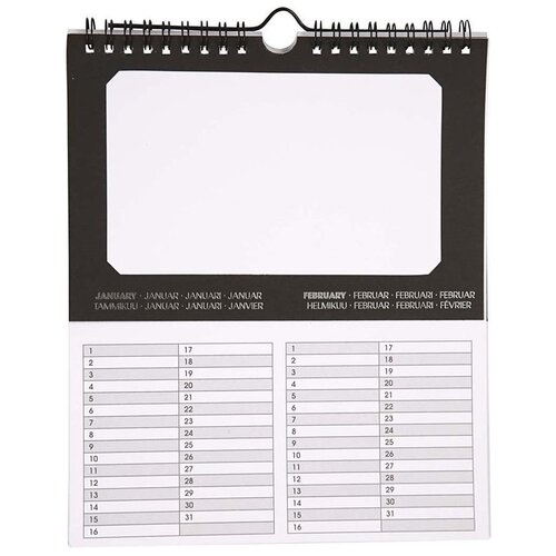  Set kreativnih kalendara - 5 komada  (međunarodni žičani kalendar ) Cijene