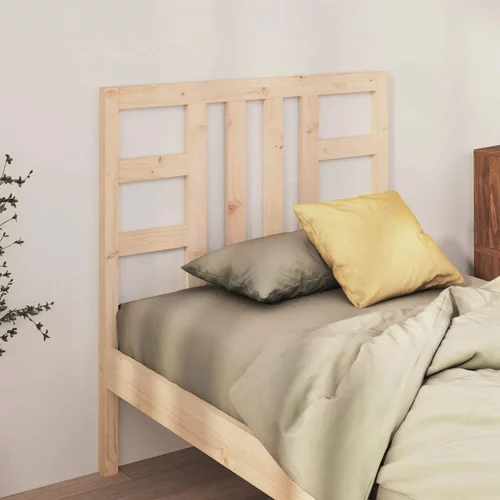  Uzglavlje za krevet 96 x 4 x 100 cm od masivne borovine